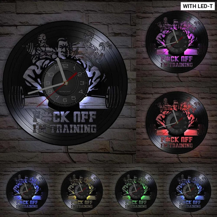 Motivational Workout Wall Clock