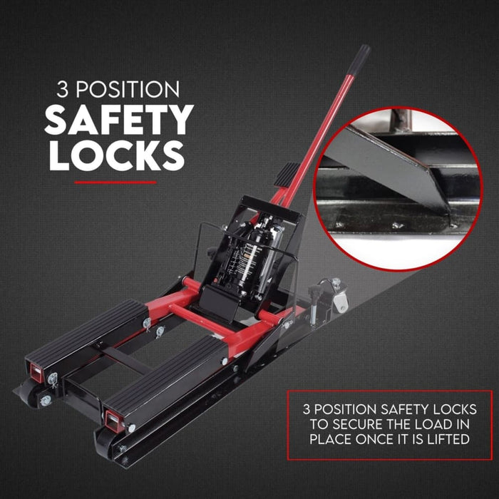 Motorcycle 680kg Bike Lift Stand Jack Hoist Atv Hydraulic