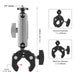Motorcycle Crab Pliers Clip Arm Mount With Adapter And Long