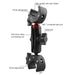 Motorcycle Dual Heads Crabs Clamps Handlebar Fixed Mount