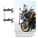 Motorcycle Dual Heads Crabs Clamps Handlebar Fixed Mount