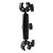 Motorcycle Dual Heads Crabs Clamps Handlebar Fixed Mount