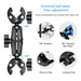 Motorcycle Dualheads Crab Clamp Action Camera Handlebar