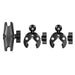 Motorcycle Dualheads Crab Clamp Action Camera Handlebar