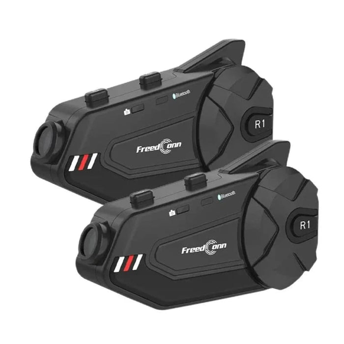 Motorcycle Intercom Helmet Dash Cam With Tooth