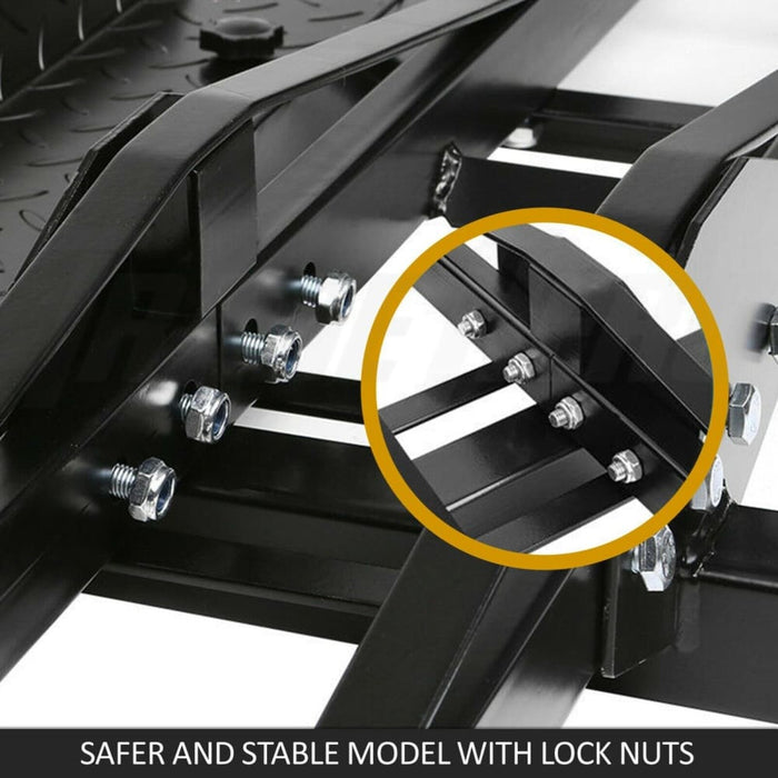 Motorcycle Motorbike Carrier Rack Towbar Arm Dirt Bike Ramp