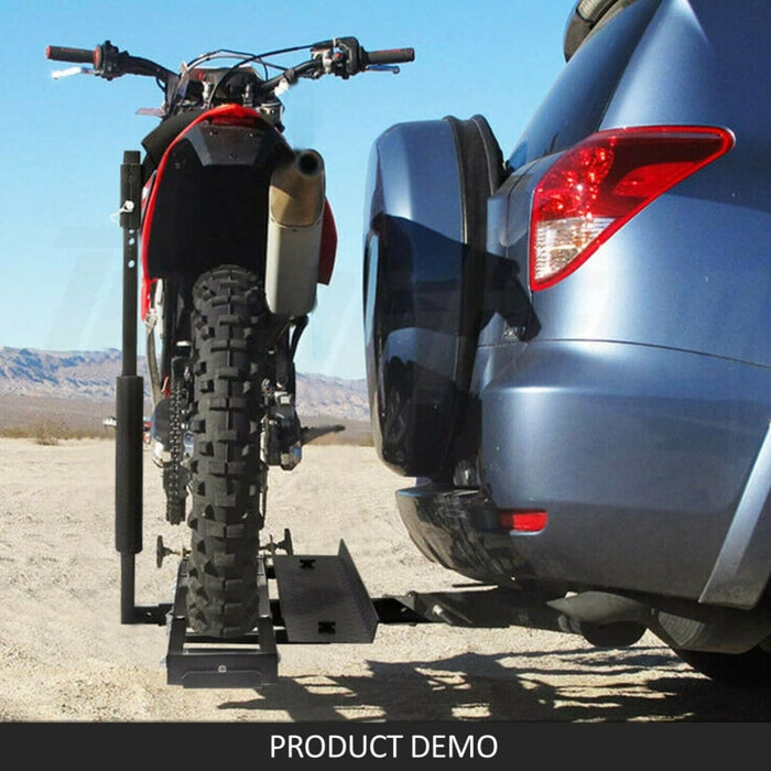 Motorcycle Motorbike Carrier Rack Towbar Arm Dirt Bike Ramp