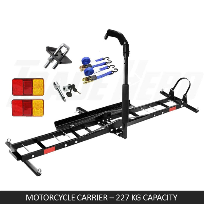Motorcycle Motorbike Carrier Rack Towbar Arm Dirt Bike Ramp