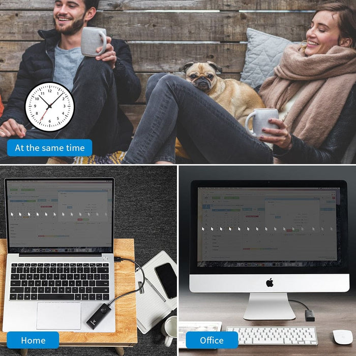 Mouse Jiggler Mover Usb Port Drive-free with Switch