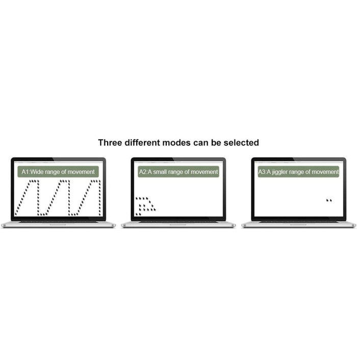 Mouse Jiggler Usb Port with 3 Modes Supports Multi-track