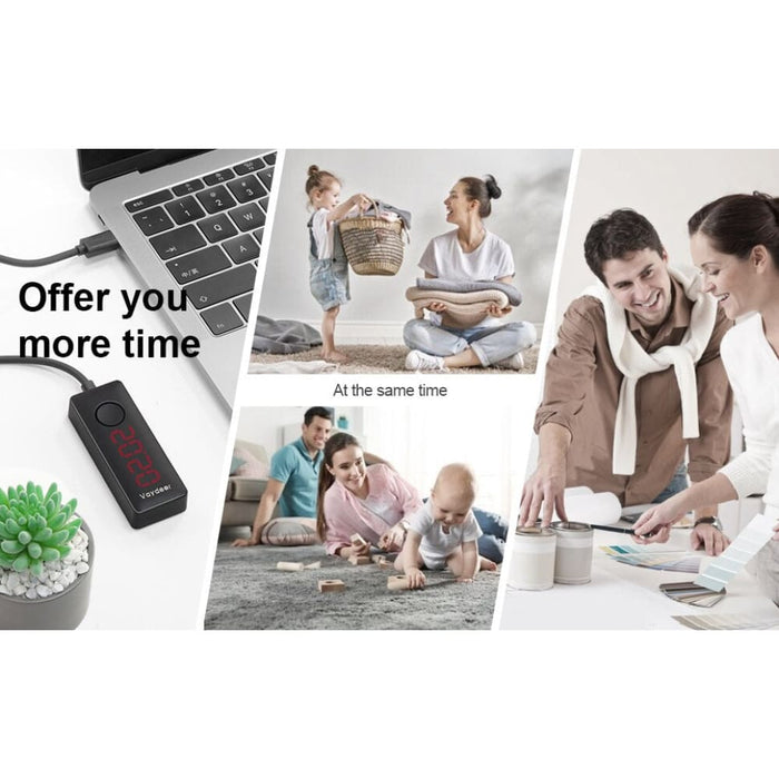 Mouse Jiggler Usb Port with 3 Modes Supports Multi-track