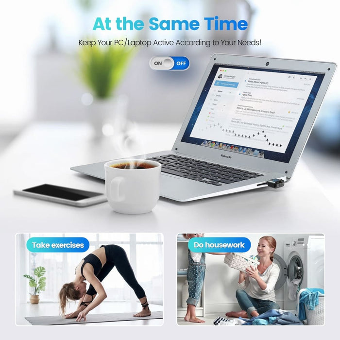 Usb Mouse Jiggler Undetectable Mover With Separate Mode