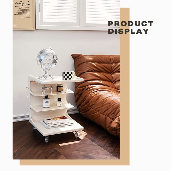 Movable Coffee Table Sofa Side End Bedside Modern Furniture