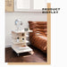 Movable Coffee Table Sofa Side End Bedside Modern Furniture