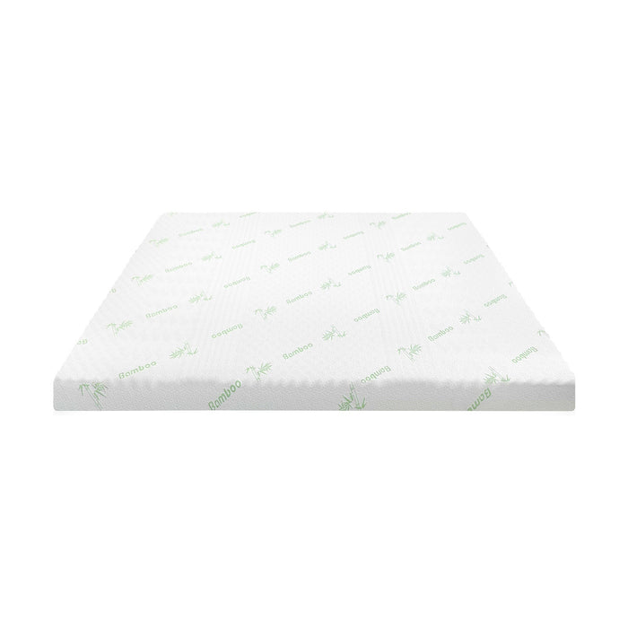 Memory Foam Mattress Topper Cool Gel Bed Pad Mat 7-Zone Underlay 5 / 8Cm