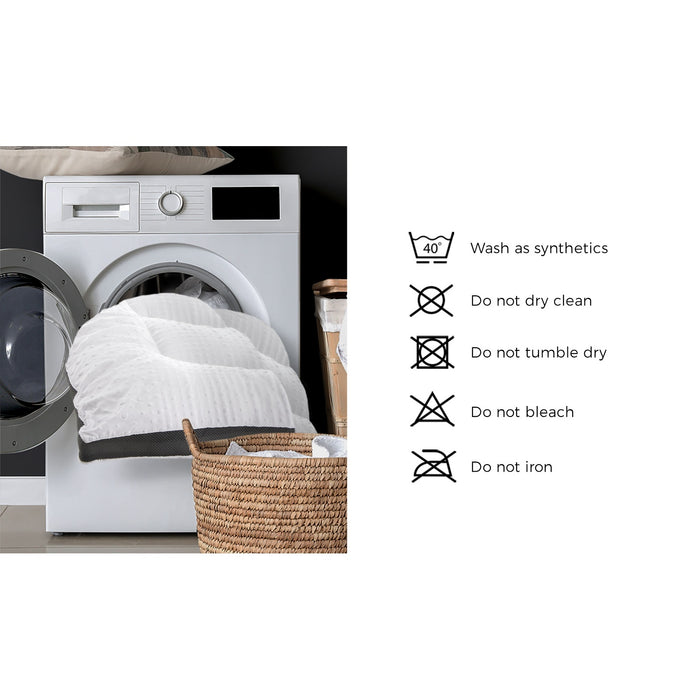 Mattress Topper Luxury Pillowtop Airflow Mesh Bed Protector Mat 5Cm Queen