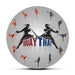 Muay Thai Job Art Modern Silent Wall Clock Boxing Fighting
