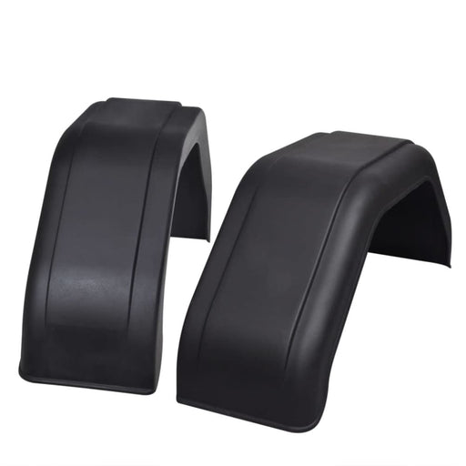 2x Mudguard for Trailer Wheels 200 x 680 Mm Xobxkp