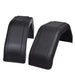 2x Mudguard for Trailer Wheels 200 x 680 Mm Xobxkp