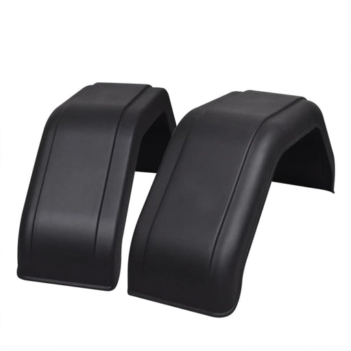 2x Mudguard for Trailer Wheels 220 x 760 Mm Xobxkl