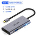 Multi Usb 3.1 Hub to Hdmi 3.0 Tf Sd Adapter for Ipad Pro