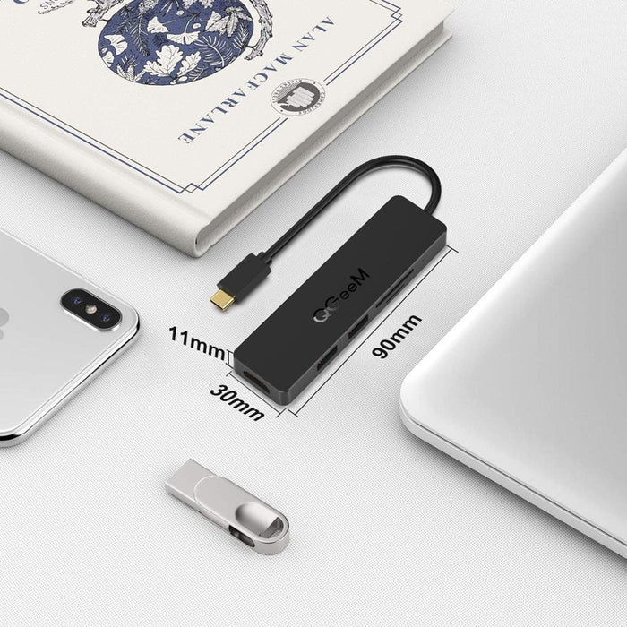 Multi Usb 3.1 Hub to Hdmi 3.0 Tf Sd Adapter for Ipad Pro