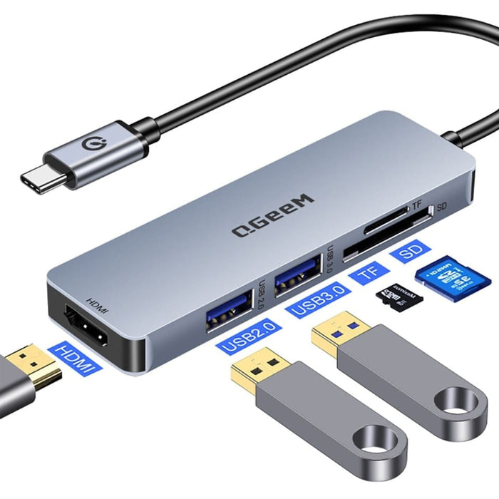 Multi 3.0 Card Readers Hdmi Splitter Type-c Hub Dock