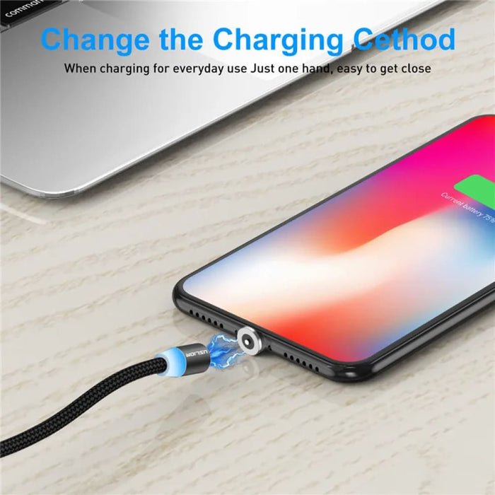 Multi Device Magnetic Usb Fast Charging Cable