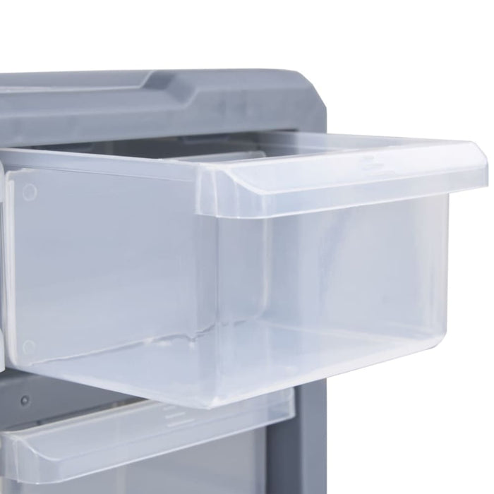 Multi - drawer Organiser With 22 Drawers 49x16x25.5 Cm