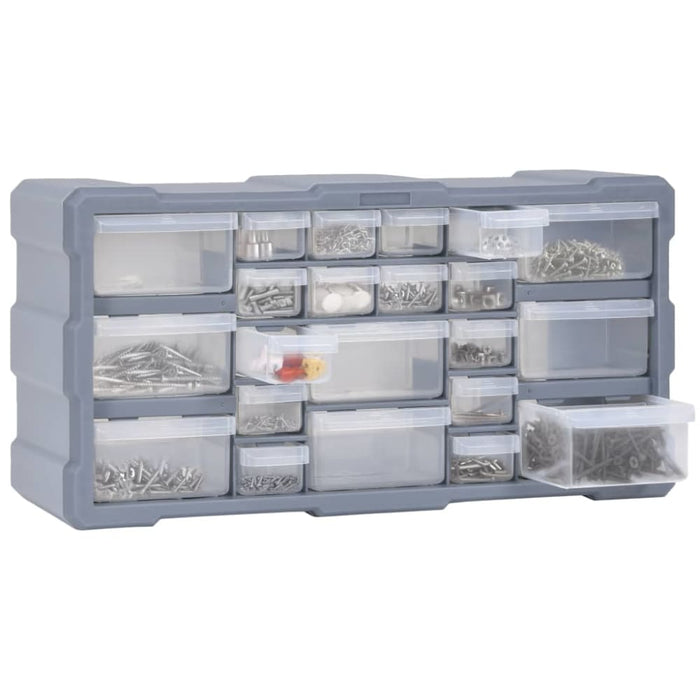 Multi-drawer Organiser with 22 Drawers 49x16x25.5 Cm Oaipna