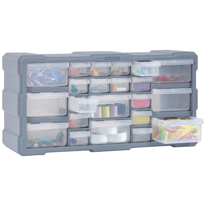 Multi - drawer Organiser With 22 Drawers 49x16x25.5 Cm