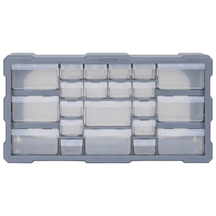 Multi-drawer Organiser with 22 Drawers 49x16x25.5 Cm Oaipna