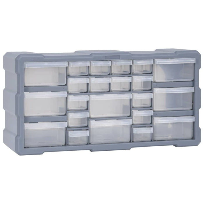 Multi-drawer Organiser with 22 Drawers 49x16x25.5 Cm Oaipna