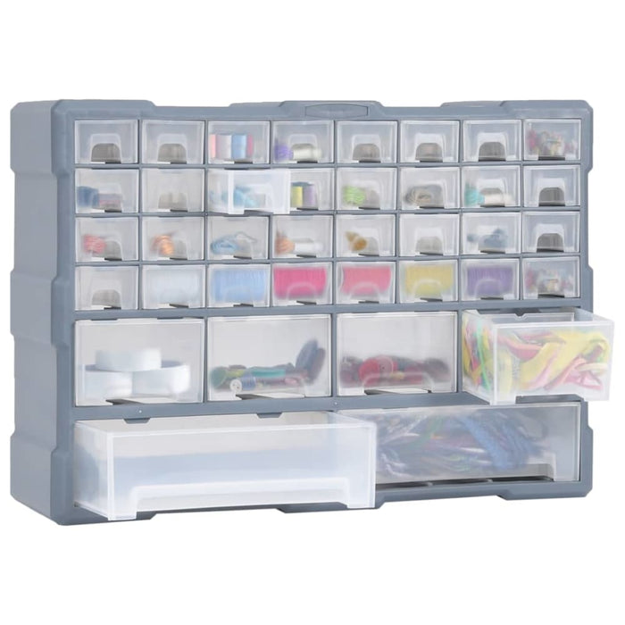 Multi-drawer Organiser with 40 Drawers 52x16x37.5 Cm Oaipin