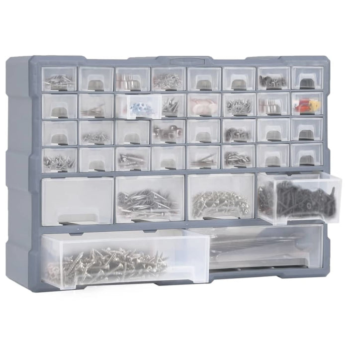 Multi-drawer Organiser with 40 Drawers 52x16x37.5 Cm Oaipin
