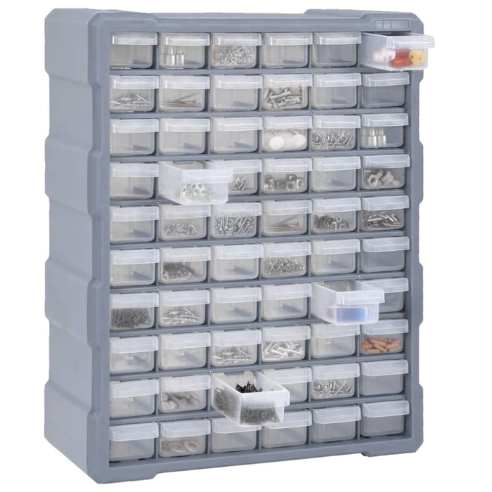 Multi - drawer Organiser With 60 Drawers 38x16x47.5 Cm