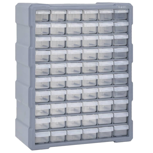 Multi - drawer Organiser With 60 Drawers 38x16x47.5 Cm