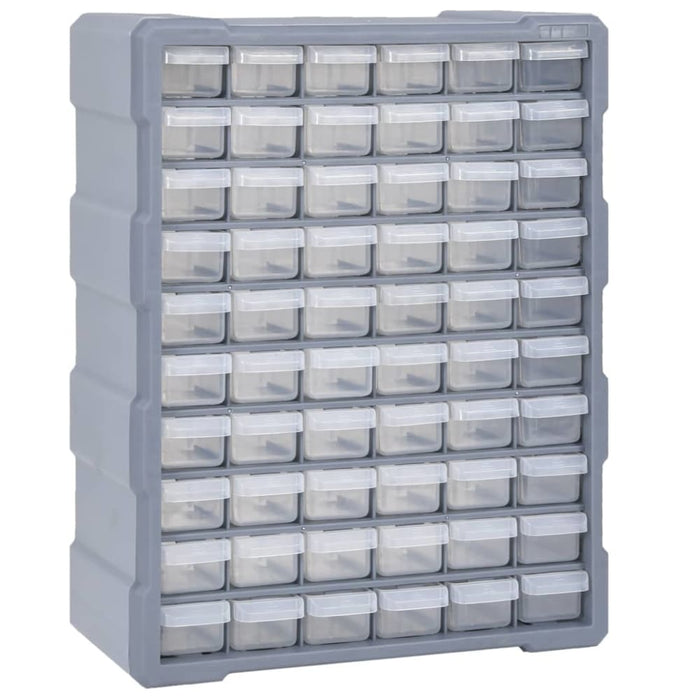 Multi - drawer Organiser With 60 Drawers 38x16x47.5 Cm