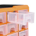 Multi-drawer Organiser With 64 Drawers 52x16x37.5 Cm Oaipik