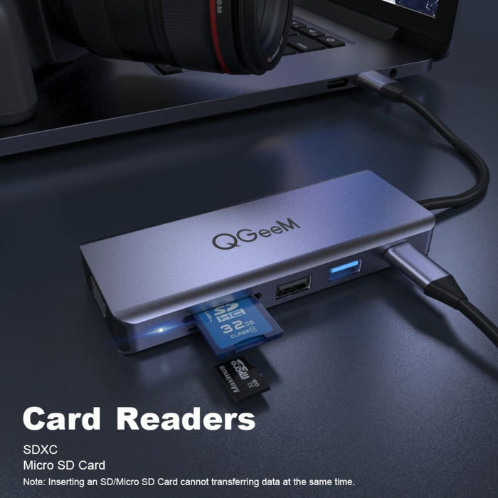 Multi Dual Hdmi Vga Micro Sd Card Readers Aux Pd Otg Usb