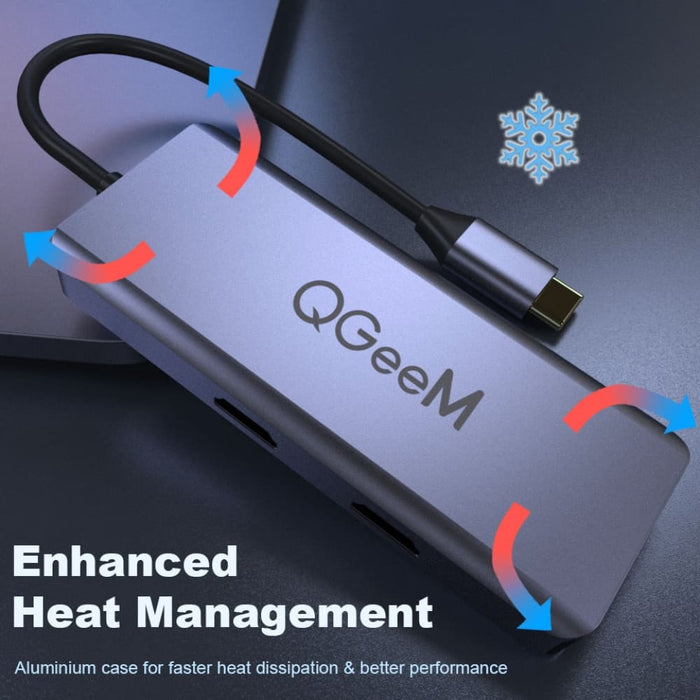 Multi Dual Hdmi Vga Micro Sd Card Readers Aux Pd Otg Usb