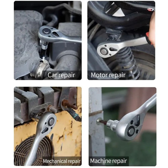 Multi Function 24 Tooth Ratchet Wrench Set