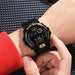 Multi-function Led Digital Watch with Pu Band