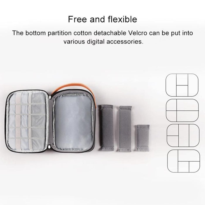 Multi Function Headphone Charger Data Cable Storage Bag