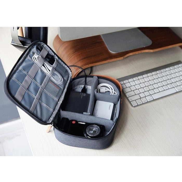 Multi Function Headphone Charger Data Cable Storage Bag