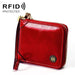 Multi Function Rfid Leather Wallet With Lanyard