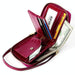 Multi Function Rfid Leather Wallet With Lanyard