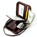 Multi Function Rfid Leather Wallet With Lanyard