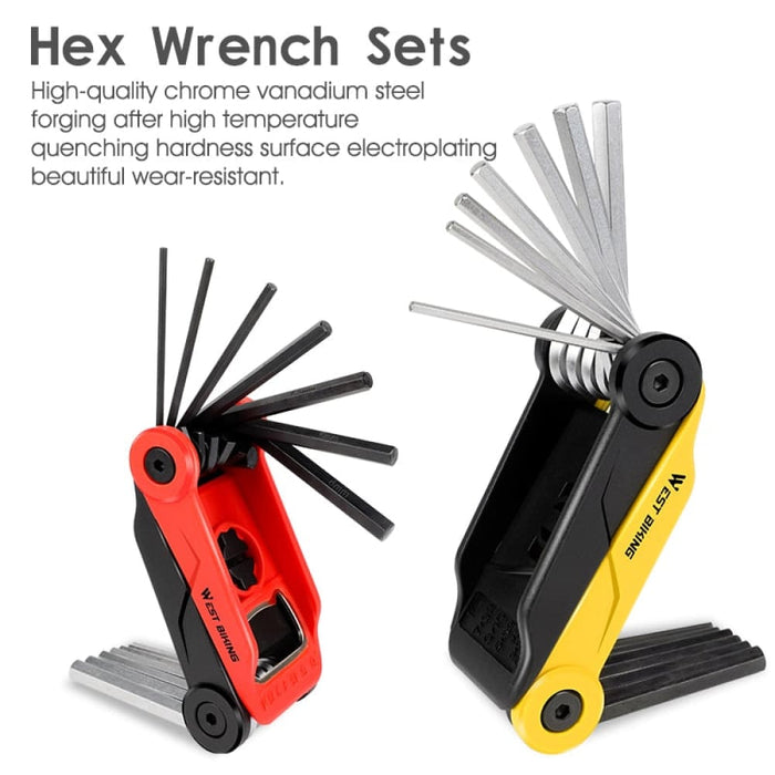Multi-functional Bicycle Hex Wrench Set