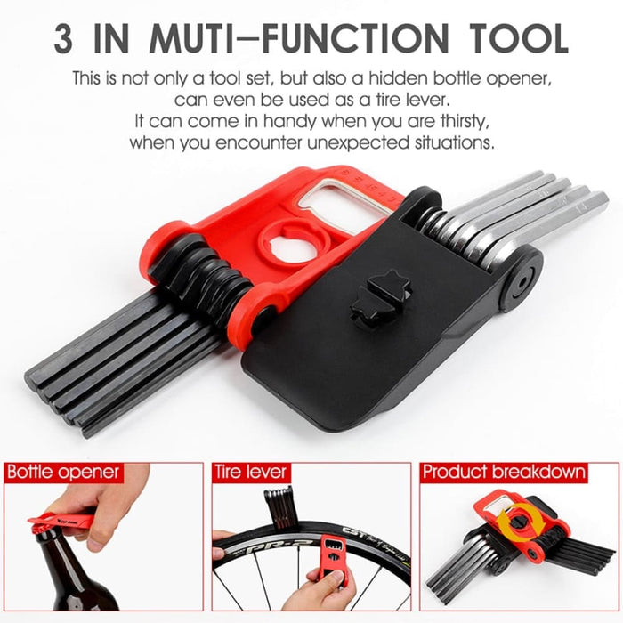 Multi-functional Bicycle Hex Wrench Set